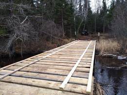 New Iverson Trail Bridge Complete!